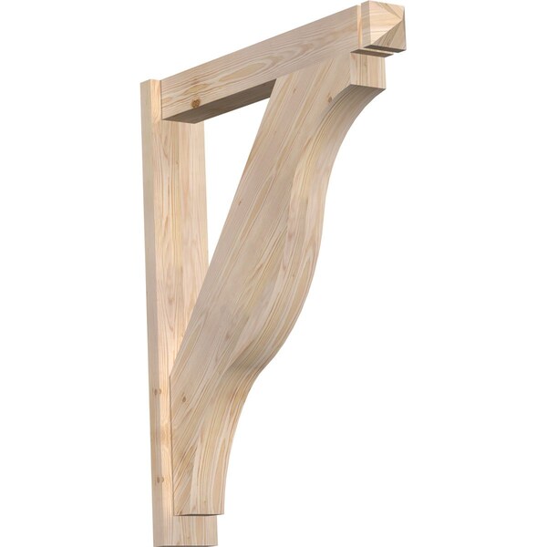 Ekena Millwork Funston Arts & Crafts Smooth Outlooker, Douglas Fir, 5 1/2"W x 32"D x 40"H OUT06X32X40FST03SDF - main